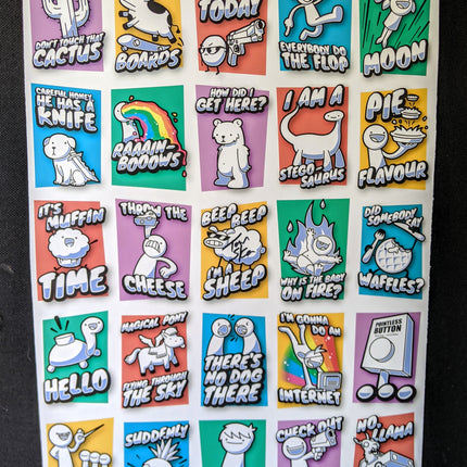 ASDFMOVIE COMPLETE COLLECTION POSTER *SIGNED*