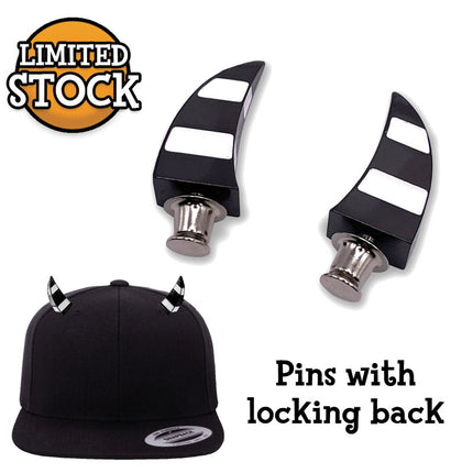Cosplay IMP Horns - Variant 1 - Enamel Pin Set *LIMITED STOCK*