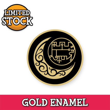 Stolas Grimoire Seal - Gold Enamel Pin *LIMITED STOCK*