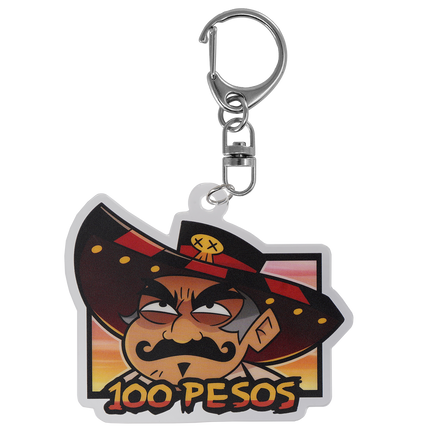 100 Pesos - Acrylic Keychain