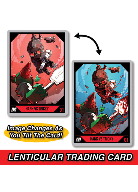 Hank VS Tricky - Lenticular Card *PRE-ORDER*