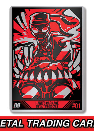 Hank's Carnage - Metal Card *PRE-ORDER*