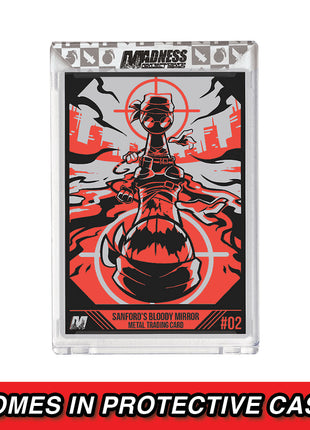 Sanford's Bloody Mirror - Metal Card *PRE-ORDER*
