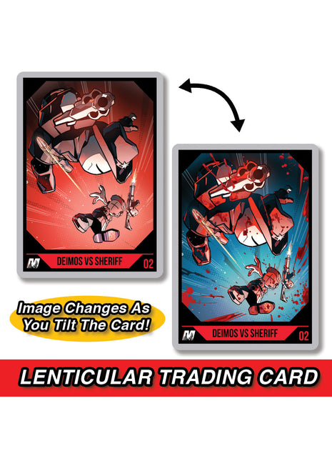 Deimos VS Sheriff - Lenticular Card *PRE-ORDER*