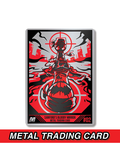 Sanford's Bloody Mirror - Metal Card *PRE-ORDER*
