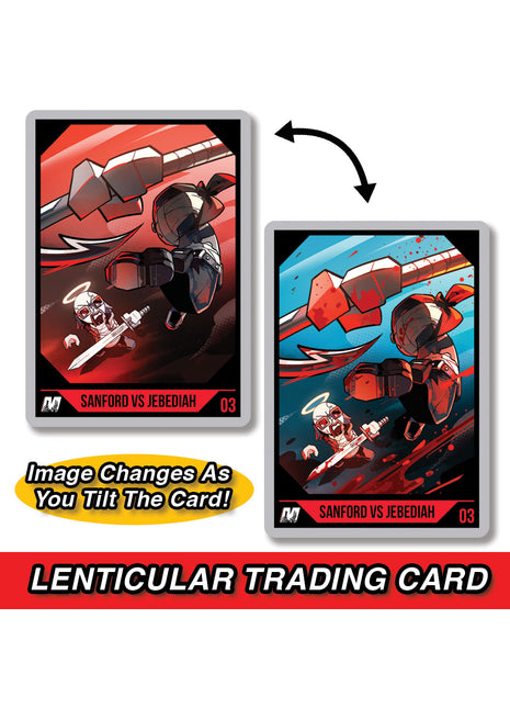 Sanford VS Jebediah- Lenticular Card *PRE-ORDER*
