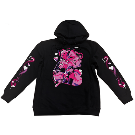 Pullover Hoodie - Bee - Valentines 24 w/Printed Sleeves *LIMITED RUN*