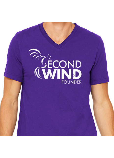 Second Wind - Founder V-Neck Shirt *LIMITED STOCK*