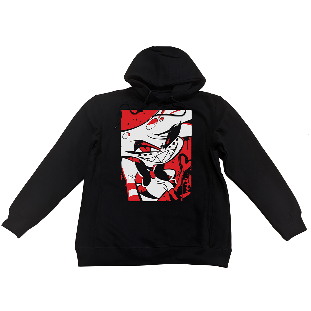 Pullover Hoodie - Angel Dust Murderous Portrait *LIMITED RUN* – Shark Robot