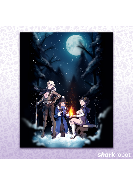 Vanilla Cookies - Broken Hilt Inn Winter 2015 - Poster Print