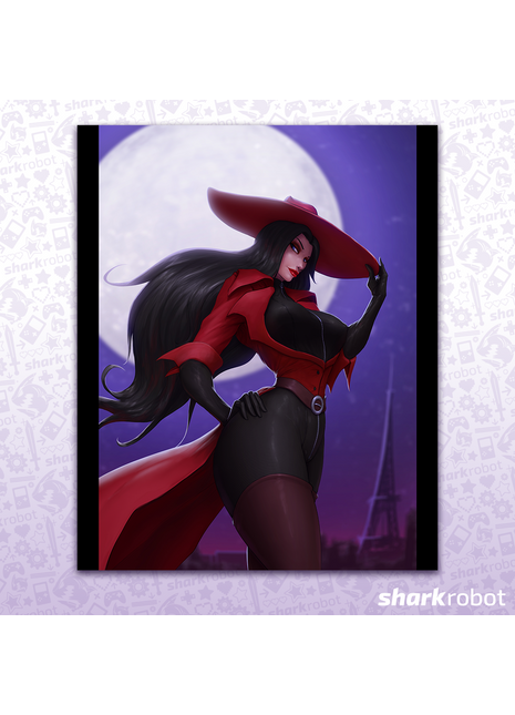 Crimson Bandit - Poster Print