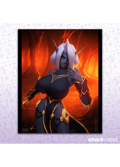 Evil Dark Mistress Of Evil Evilness - Poster Print