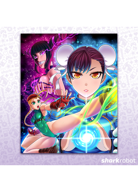 Trio Fighters - Poster Print