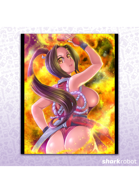 Fire Ninja - Poster Print