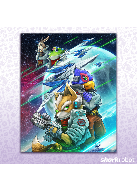 Heroes of Lylat - Poster Print