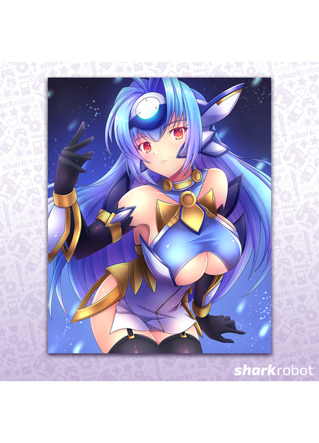 Lovely Android Girl - Poster Print