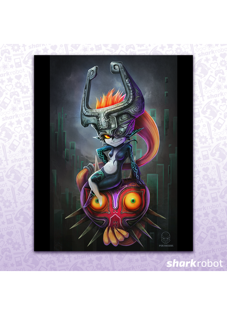 Midna's Mask - Poster Print