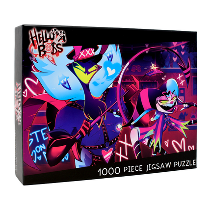 Helluva Boss: Fizz + Ozzie's Wild Night 1000 Pc Puzzle