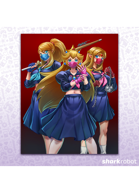 School Girls - Poster Print