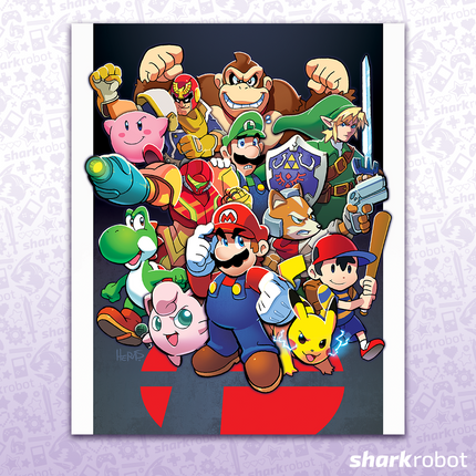 Smash Bros, Est 1999 - Art Print