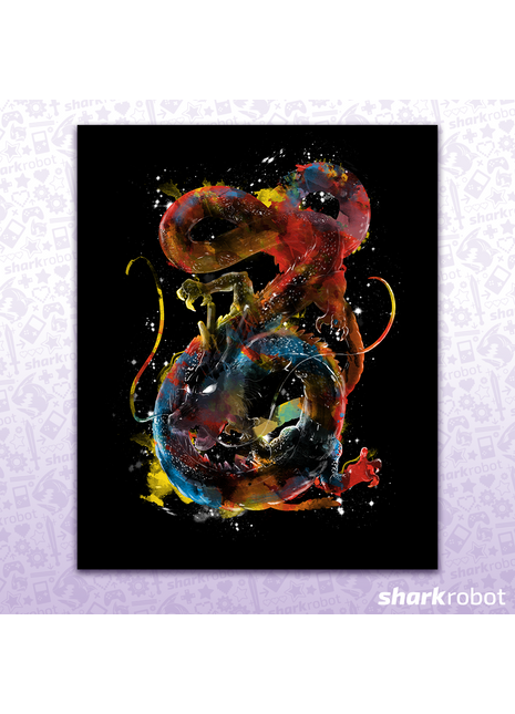 Space Dragon - Poster Print