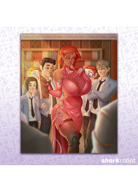 Teacher Ruby Version A - Poster Print