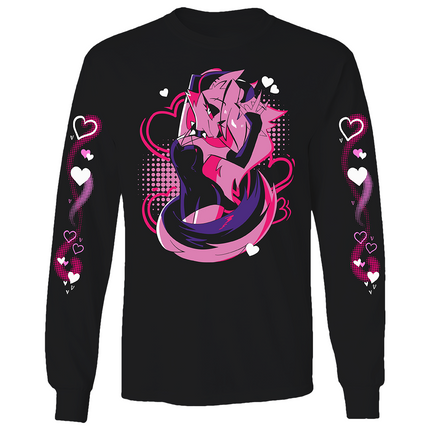 Long Sleeve Shirt - Loona - Valentines 24 w/Printed Sleeves *LIMITED RUN*