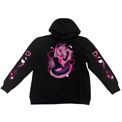 Pullover Hoodie - Loona - Valentines 24 w/Printed Sleeves *LIMITED RUN*