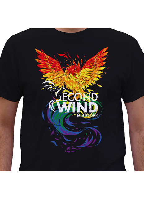 Second Wind Pride Phoenix - Founder Shirt *CLEARANCE*
