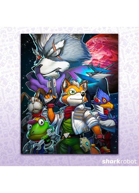 Fox Team - Poster Print