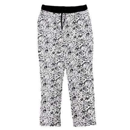 Sketchy Imp Pattern Loungewear Pants