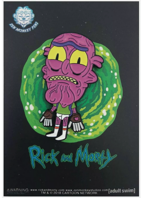 Rick & Morty Scary Terry (Underwear) Enamel Pin *LAST CHANCE*