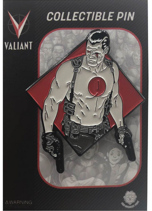 Valiant Comics Heroes Enamel Pin - Bloodshot Diamond *LAST CHANCE*