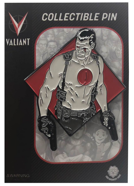 Valiant Comics Heroes Enamel Pin - Bloodshot Diamond *LAST CHANCE*