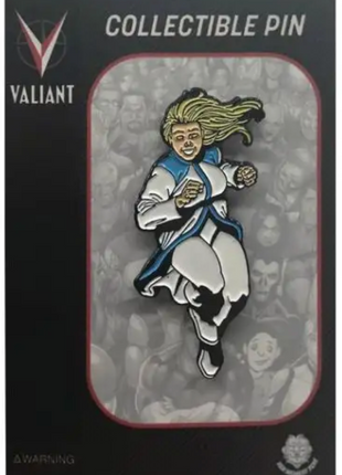 Valiant Comics Heroes Faith 01 Enamel Pin *LAST CHANCE*