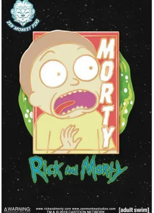 Rick and Morty Pastel Morty Enamel Pin *LAST CHANCE*