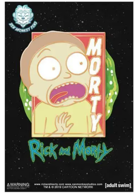 Rick and Morty Pastel Morty Enamel Pin *LAST CHANCE*