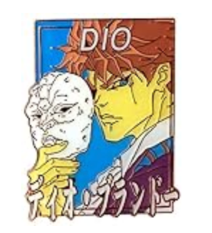 Pastel Dio Brando - Jojo's Bizarre Adventure Collectible Pin *LAST CHANCE*