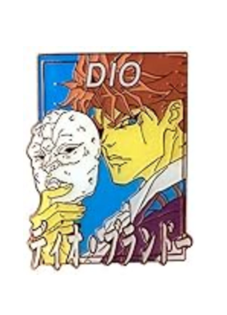 Pastel Dio Brando - Jojo's Bizarre Adventure Collectible Pin *LAST CHANCE*
