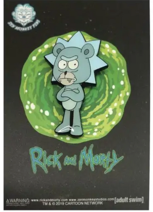 Rick and Morty Teddy Rick Pin *LAST CHANCE*