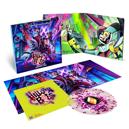Helluva Boss: Season 2 (Original Soundtrack) - Magenta Splatter Vinyl (LVLUP Exclusive) *LIMITED STOCK*