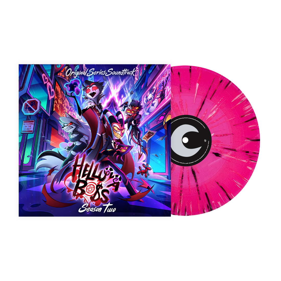 ヘルヴァボス レコード Helluva Boss: Season 2 (Original Soundtrack) - Pink Splatter Vinyl
