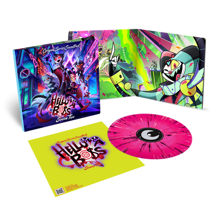 Helluva Boss: Season 2 (Original Soundtrack) - Pink Splatter Vinyl *LIMITED STOCK*
