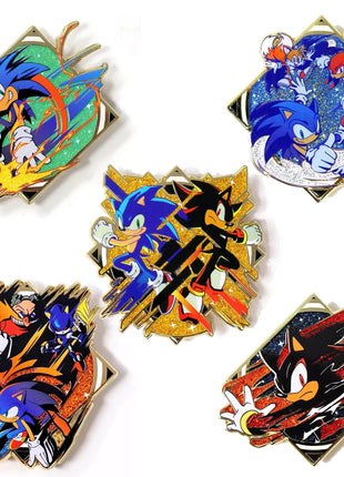 Speed Stamp Blind Bag Series: Sonic The Hedgehog Collectible Pin