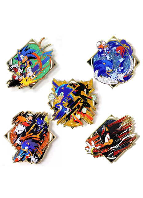 Speed Stamp Blind Bag Series: Sonic The Hedgehog Collectible Pin
