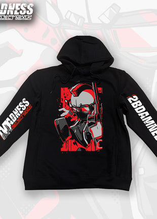 Pullover Hoodie - 2BDamned w/Printed Sleeves *LAST CHANCE*