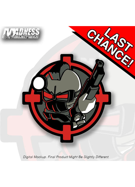 2BDamned Scope  - Enamel Pin *LAST CHANCE*