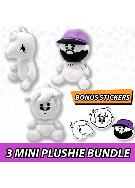 Oney Mini Plush Bundle WITH FREE STICKER PACK *SALE*