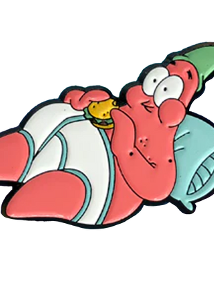 3 AM Krabby Patty - Spongebob Squarepants Enamel Pin