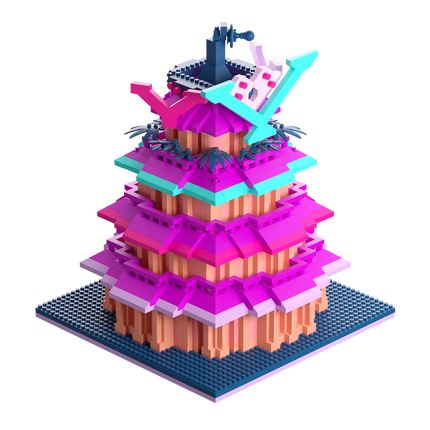 Hazbin Hotel x Youtooz - V Tower Brickset *PRE-ORDER*